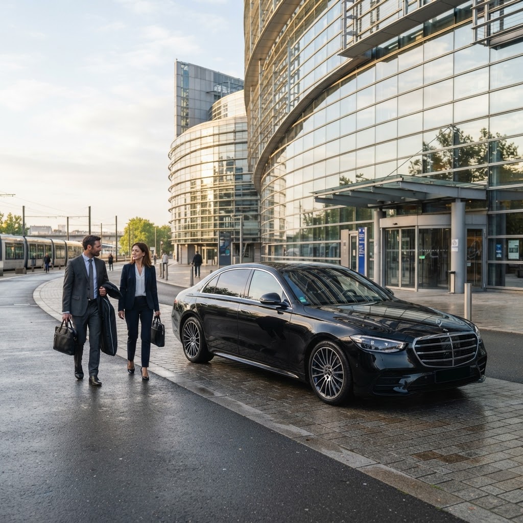 Service de Chauffeur Corporate & Business à Strasbourg