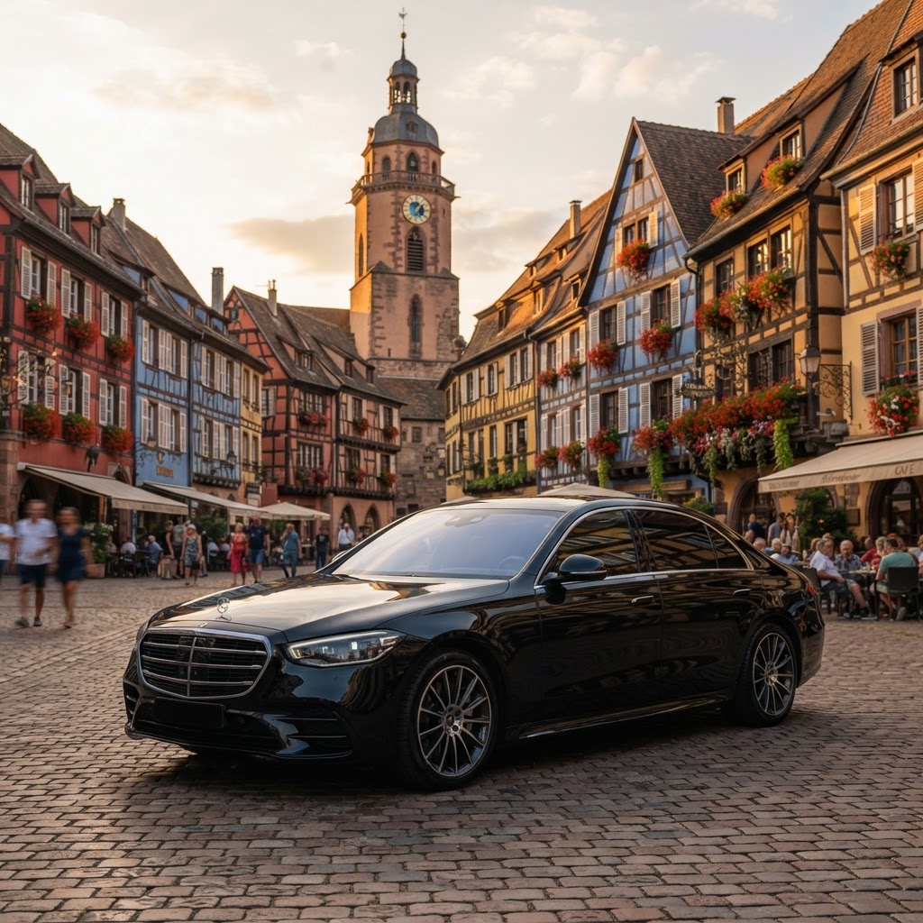 Visite privée d'Obernai en VTC avec chauffeur dédié
