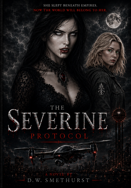 The Severine Protocol — cinematic book cover