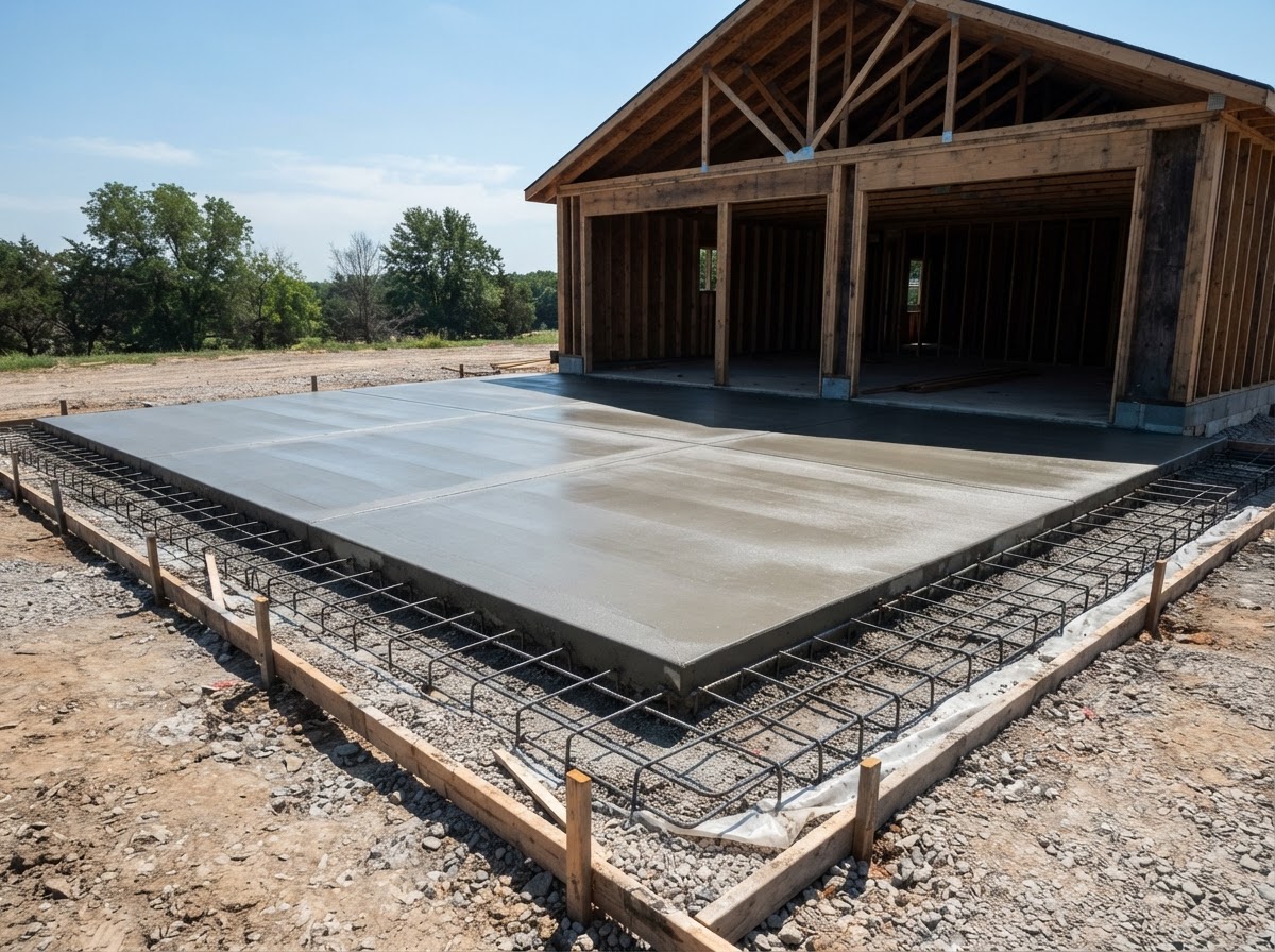 Garage Pads — concrete installation in Fredericton, NB