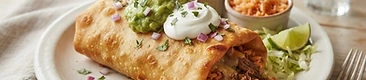 Chimichanga Super Burrito at El Alex