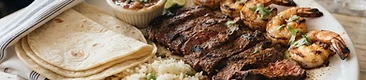Asada/Camarones at El Alex