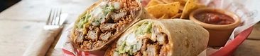 Carnitas Super Burrito at El Alex
