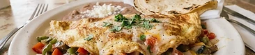 Veggie Omelette at El Alex