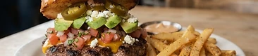 Mexican Burger at El Alex