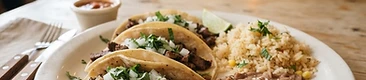 3 Tacos Carne Al Gusto at El Alex