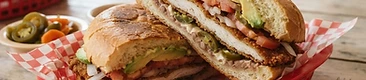 Milanesa de Pollo Super Torta at El Alex