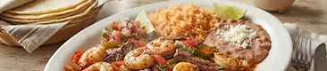 Fajitas Tierra y Mar at El Alex