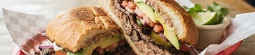 Carne Asada Super Torta at El Alex