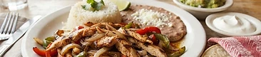 Fajitas de Pollo at El Alex