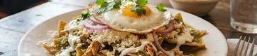 Chilaquiles con Pollo at El Alex