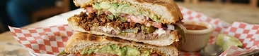 Chorizo Super Torta at El Alex