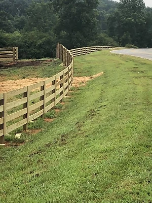 Four-Rail Road Frontage