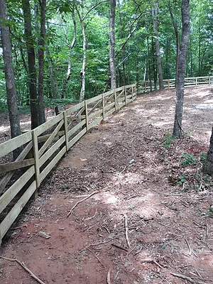 Wire-Backed Rail in the Timber