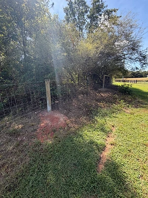 Wire Mesh with Wood Corners