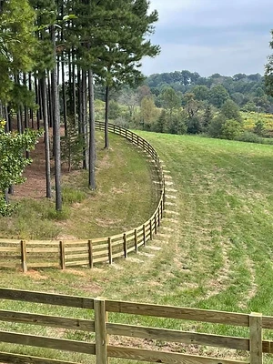 Rail Fence on the Hill Contour