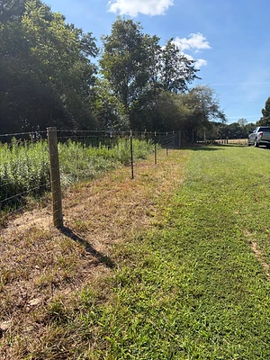 Hay Field Boundary Wire