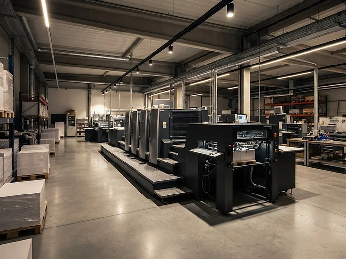 BRITE TRADERS printing workshop