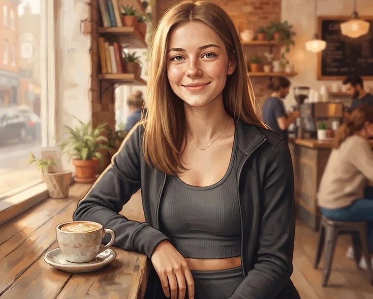 Your Friend — waiting to chat over coffee