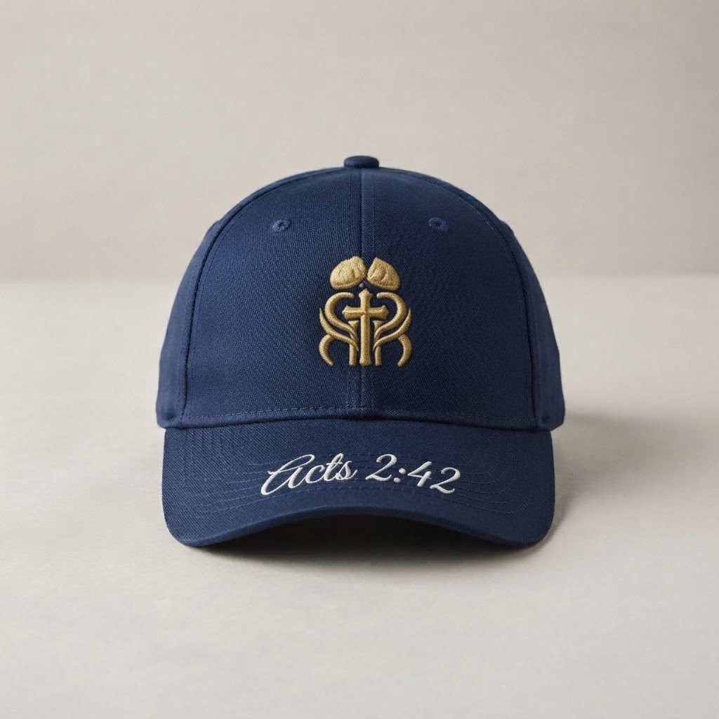 The Cap with the Breaking Bread Global Ministries seal