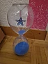 Sanduhr mit Seestern blau – Bild 2