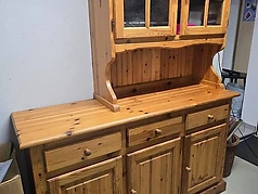 2-teiliges Buffet aus Kiefernholz