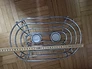 Stövchen oval Edelstahl mit zwei Teelichter gebraucht – Bild 3