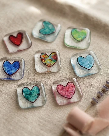 Sea-Glass Pocket Hug Token
