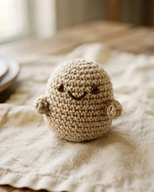 Crochet Pocket Hug — Potato