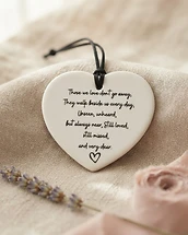 Sympathy Heart Keepsake