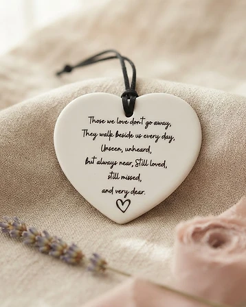 Sympathy Heart Keepsake
