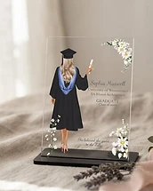 She Believed She Could — Graduation Plaque