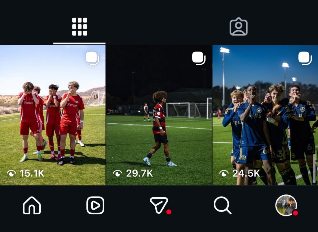 Soccer action frame