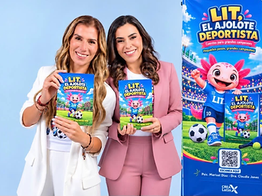 Lit, el ajolote deportista: una historia que nació del amor, la amistad y el deporte — 1