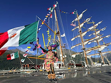 El Buque Escuela Cuauhtémoc llega a Seward, Alaska: México navega llevando cultura, tradición y amistad