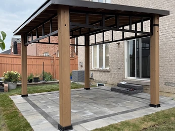 Yardistry Contemporary 12×14 Gazebo Installation in Aurora