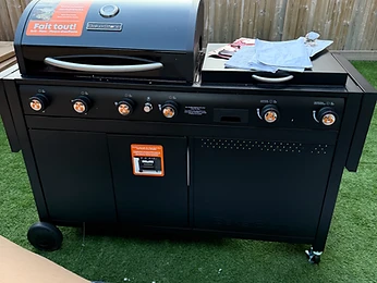 Baker Stone BBQ Installation in Burlington