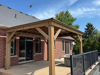 Yardistry Meridian 12×16 Gazebo Installation in Hamilton