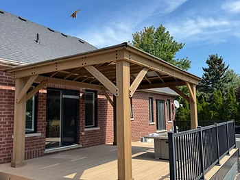 Yardistry Meridian 12×16 Gazebo Installation in Hamilton