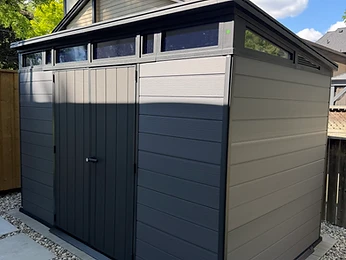 Keter Cortina 11×7 Shed Installation in Mississauga