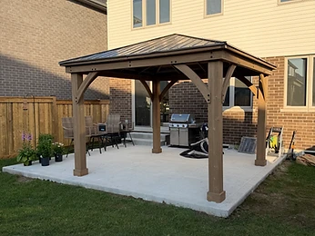 Yardistry Meridian 12×12 Gazebo Installation in Fergus