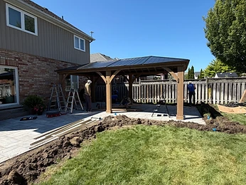 Yardistry Meridian 12×24 Gazebo Installation in Caledon