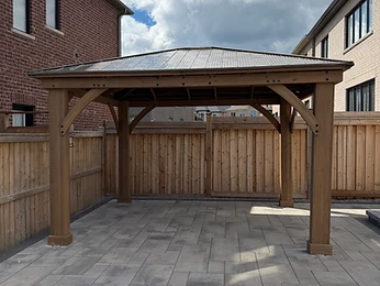 Yardistry Meridian 12×12 Gazebo Installation in Woodbridge