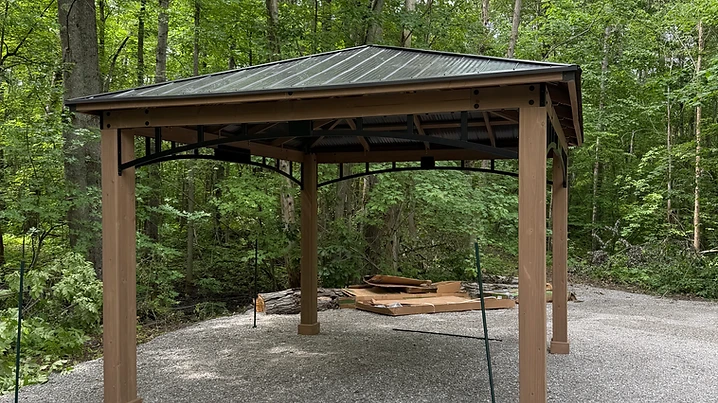 Yardistry 12×14 gazebo installed in Barrie by Premier Assembly