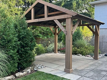 Completed gazebo installation by Premier Assembly