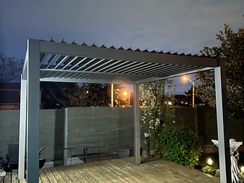 Completed pergola installation by Premier Assembly
