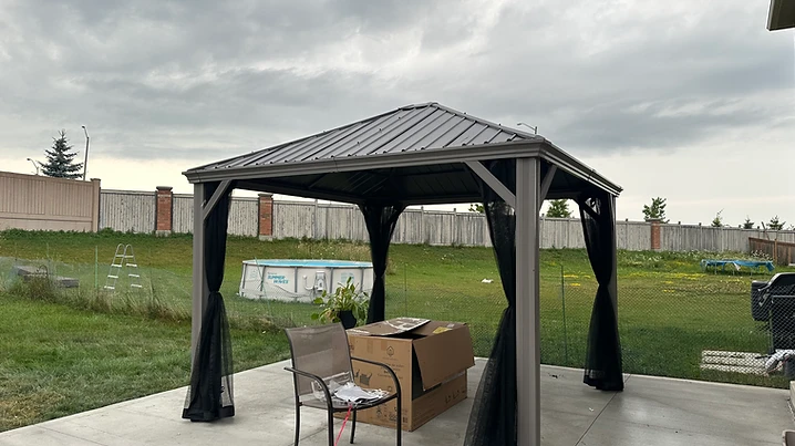 Canvas installation by Premier Assembly