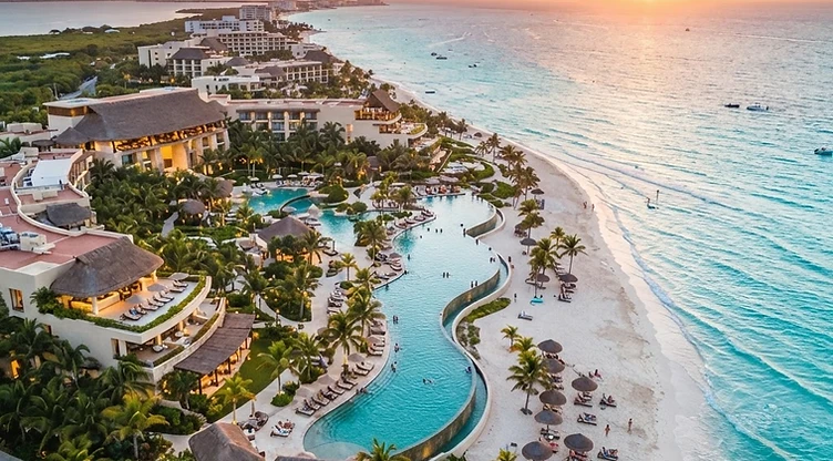 Resort Frente al Mar en Cancún