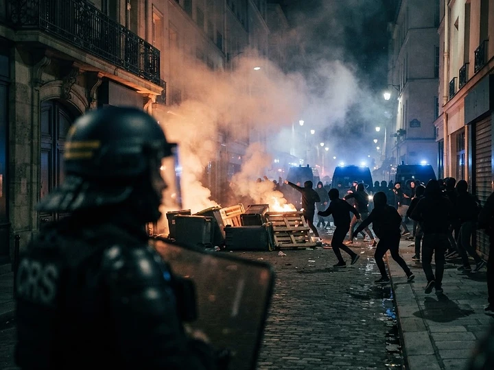 France Faces Escalating Civil Unrest — France protests trending news
