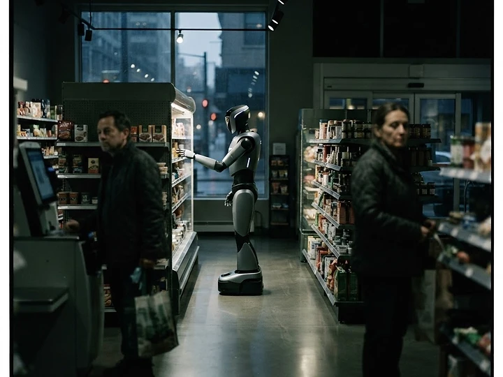 Autonomous Stores Open with Humanoid Robots — Galbot humanoid robot store trending news